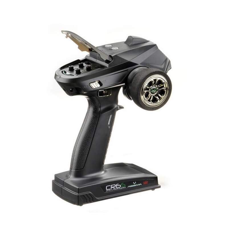 Radio à Volant Absima CR6S + récepteur R6WP - Absima 2000009 - Breizh Modélisme.