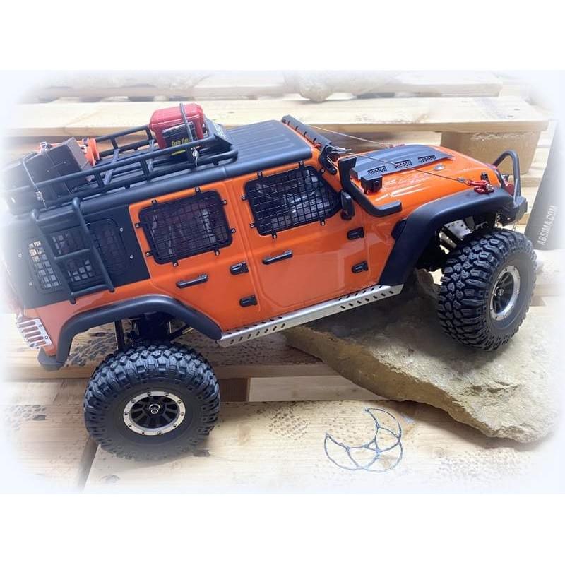 Seuils de porte alu pour Sherpa 1/10 (2) - Accessoires pour crawler 1/10 - Breizh Modélisme.