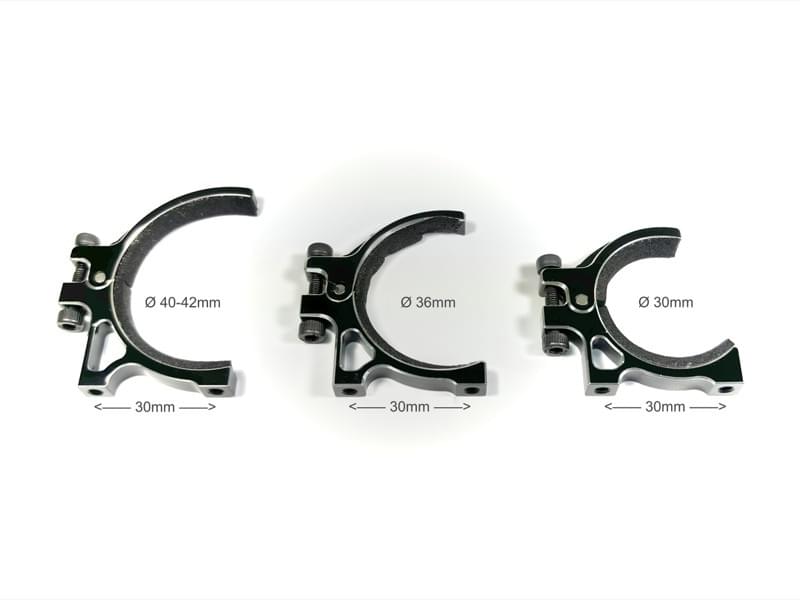 Support de ventilateur en aluminium 36mm - 2310042 - Breizh Modélisme.