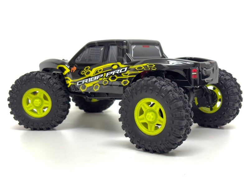 Crawler 1/18 Brushless "CR18P PRO Juice Up" jaune - AB1810360-JUYW - Breizh Modélisme.