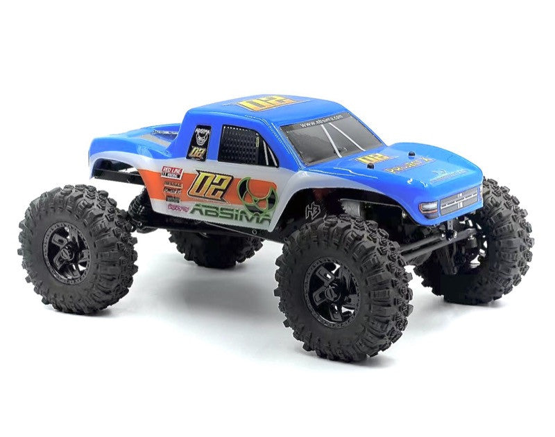 Crawler 1/18 Brushless Performance The GOAT" bleu RTR - AB1810360-18050" - Breizh Modélisme.