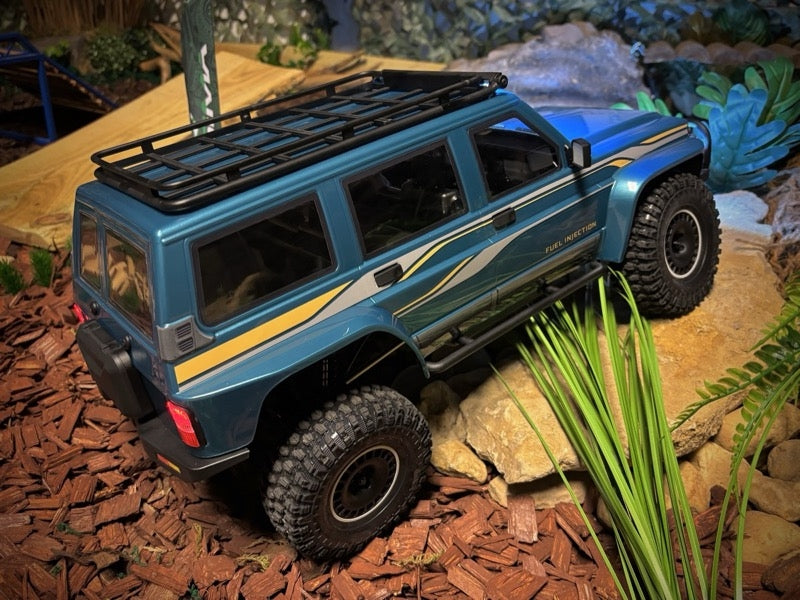 Crawler Absima CR4.4 PATROL 4wd 1/10 RTR 12040 light blue - Breizh Modélisme.