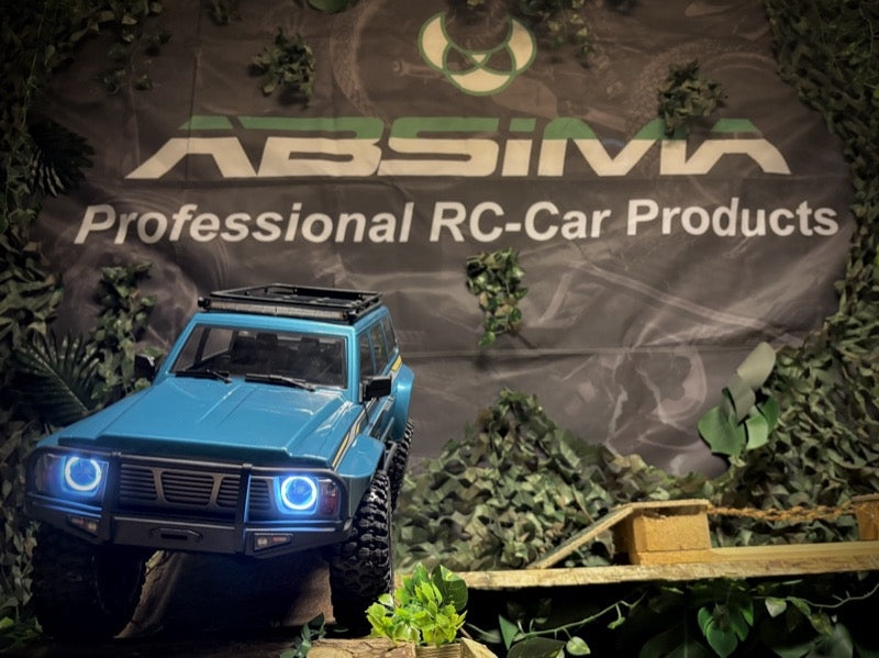 Crawler Absima CR4.4 PATROL 4wd 1/10 RTR 12040 light blue - Breizh Modélisme.