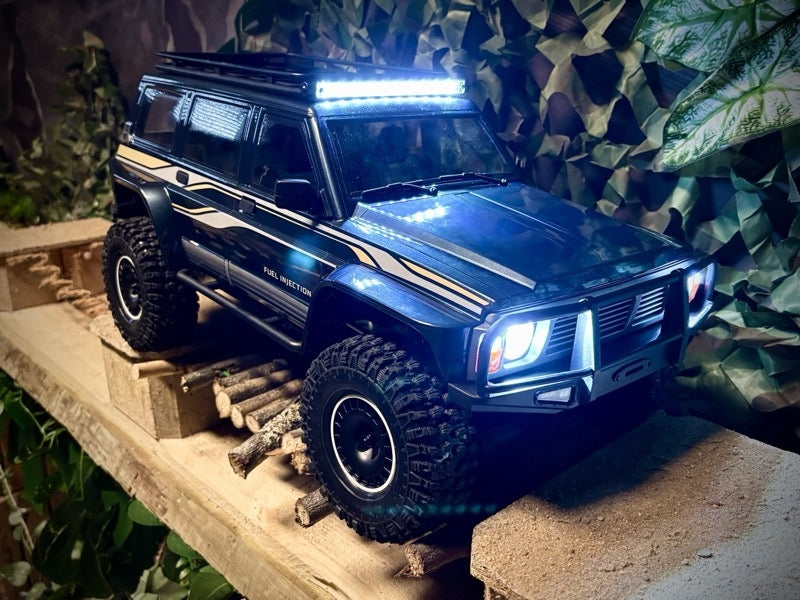 Crawler Absima CR4.4 PATROL 4wd 1/10 RTR 12041 dark blue - Breizh Modélisme.