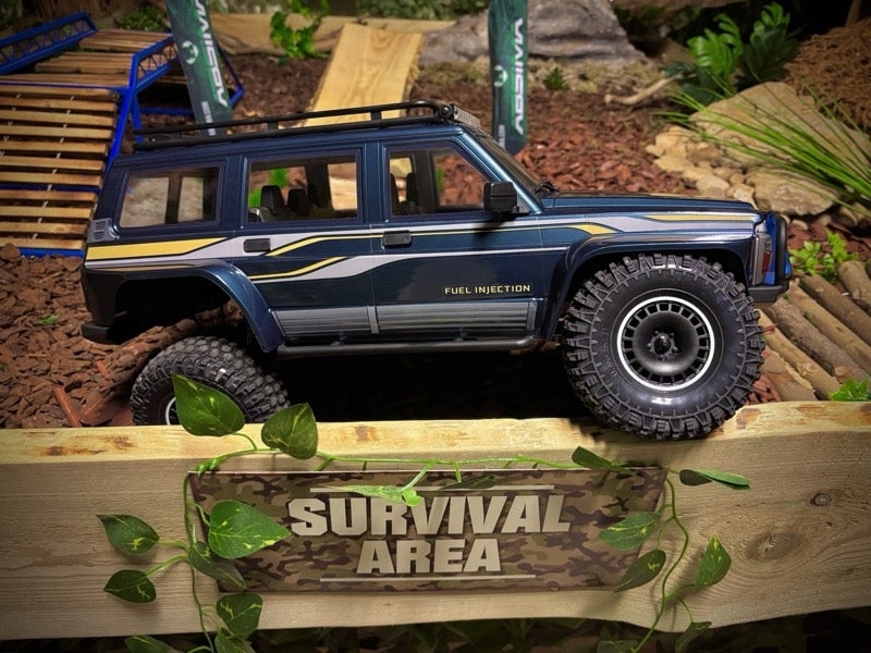 Crawler Absima CR4.4 PATROL 4wd 1/10 RTR 12041 dark blue - Breizh Modélisme.