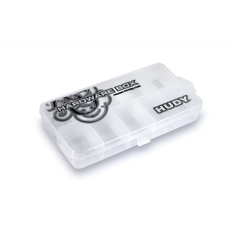 Boite de Rangement 10 Compartiments (178 x 93 mm) - Hudy 298013 - Breizh Modélisme.