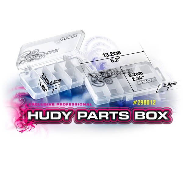 Boite de Rangement 10 Compartiments - Hudy 298012 - Breizh Modélisme.