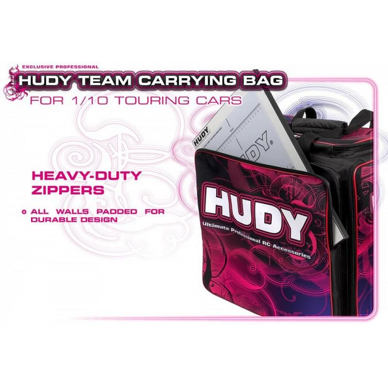 Sac de transport Hudy pour voiture 1/10 V3" - Hudy - 199100" - Breizh Modélisme.