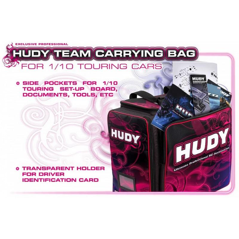 Sac de transport Hudy pour voiture 1/10 V3" - Hudy - 199100" - Breizh Modélisme.