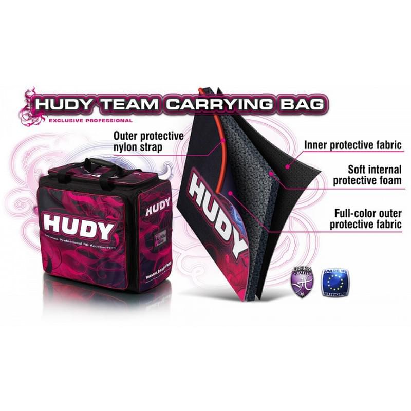 Sac de transport Hudy pour voiture 1/10 V3" - Hudy - 199100" - Breizh Modélisme.