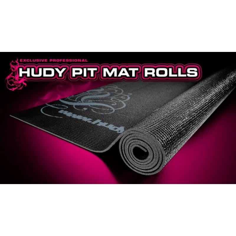 Tapis de stand noir HUDY (60x95cm) - Breizh Modélisme.