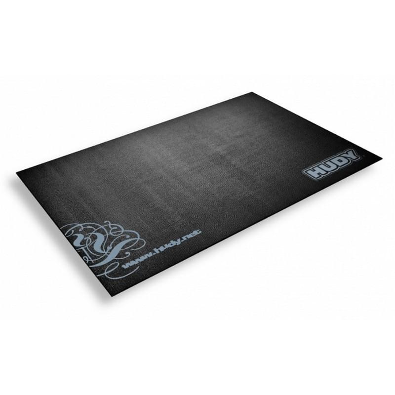 Tapis de stand noir HUDY (60x95cm) - Breizh Modélisme.