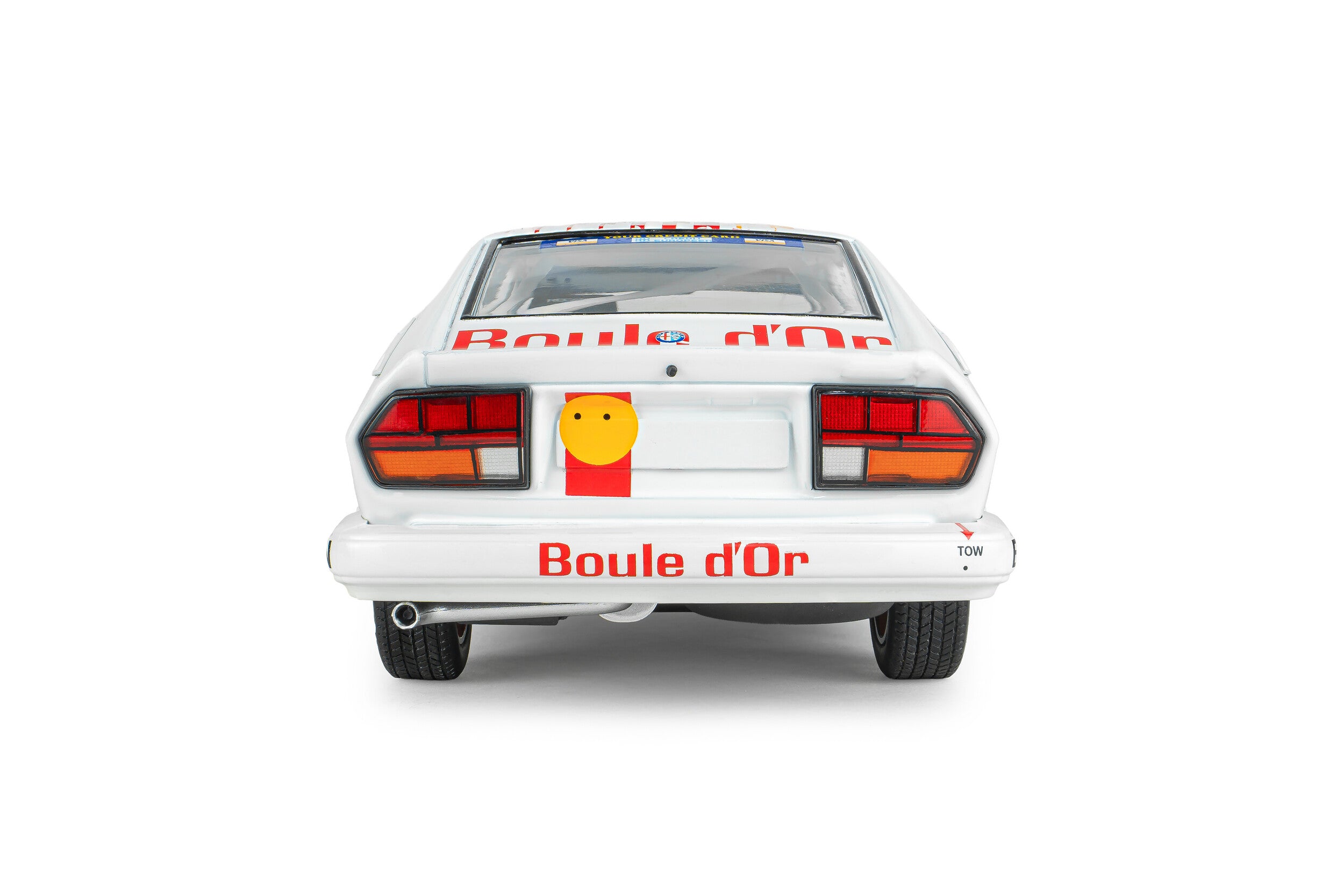 Solido S1802308 Voiture miniature collection 1/18 Alfa Romeo GTV6 24H de spa 1985 #43 B.de Dryver/ F-X.Boucher/ L.Boucher - Breizh Modélisme.