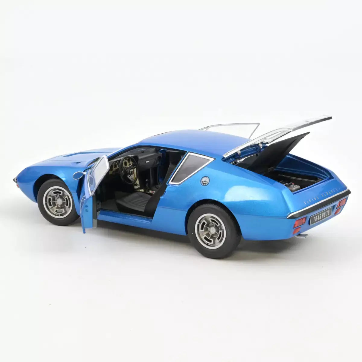 Voiture miniature collection 1/18 Alpine A310 1600 VE 1972 Bleu Alpin Norev 185400
