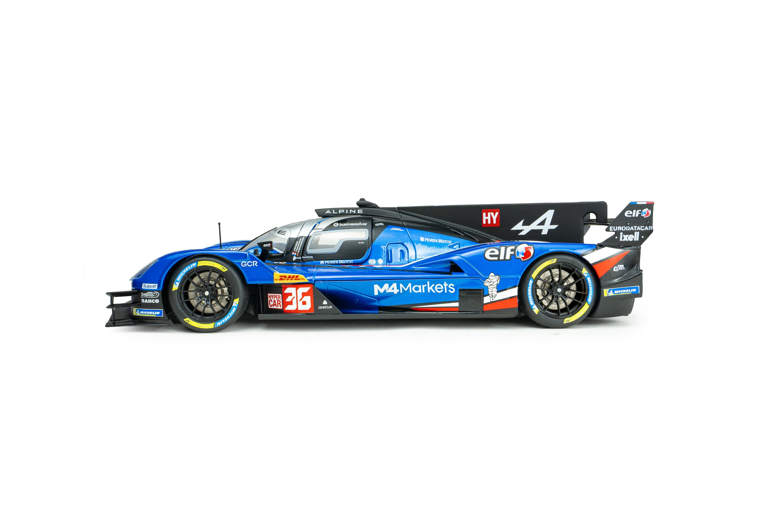 Solido S1815001 Voiture miniature collection 1/18 Alpine Racing A424 LMDh Interlagos 2025 Makowiecki /Gounon /Schumacher #36