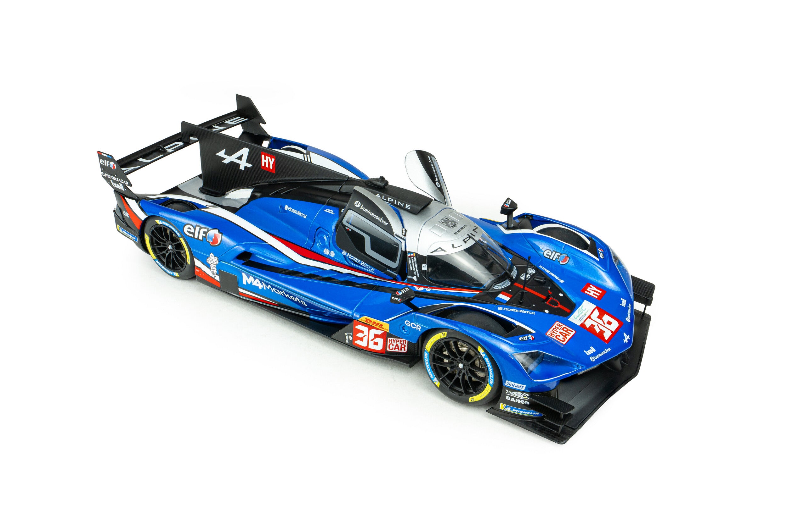 Solido S1815001 Voiture miniature collection 1/18 Alpine Racing A424 LMDh Interlagos 2025 Makowiecki /Gounon /Schumacher #36