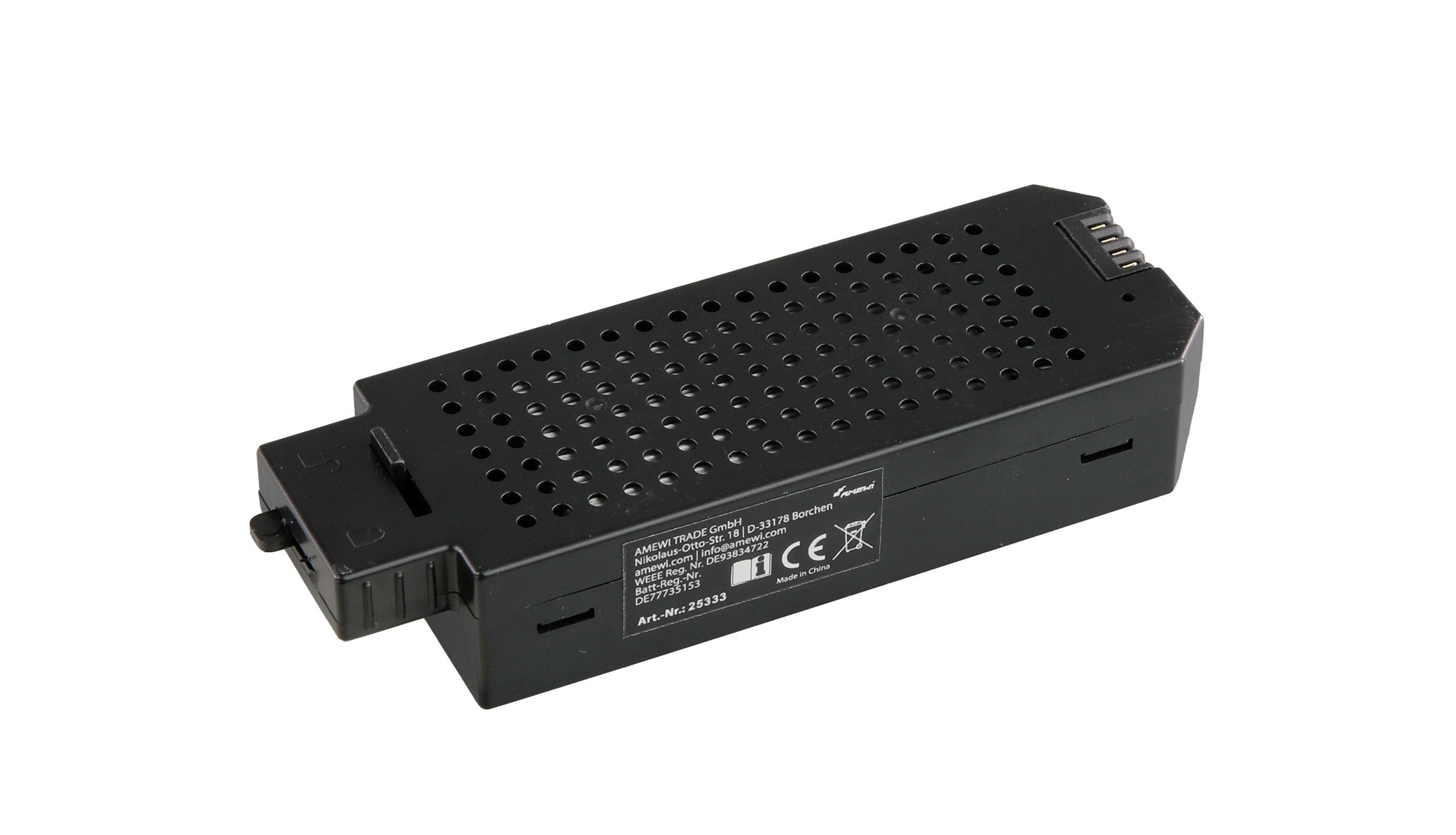 Batterie Lipo 2S 7,4V 1200 mAh pour hélicoptère H145 Amewi - Breizh Modélisme.