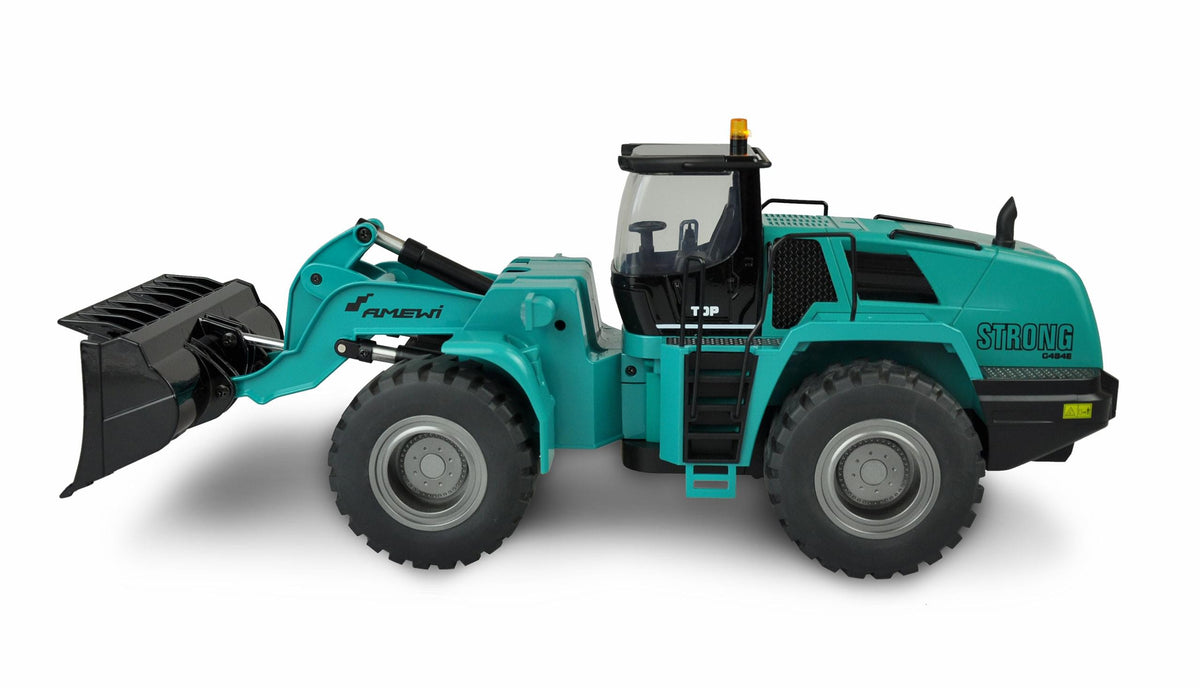 Chargeuse RC en Métal G484E série PETROL" RTR 1/14 - Amewi 22538 - Breizh Modélisme.