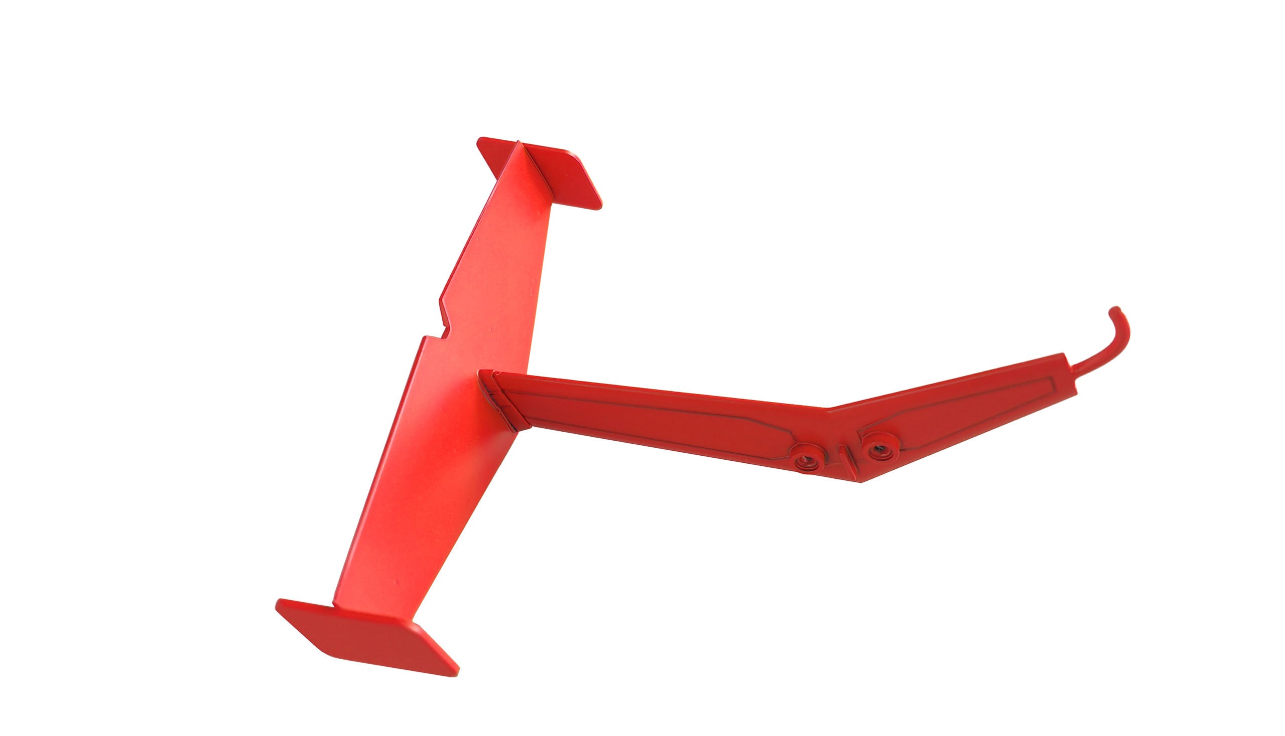 Support pour unité arrière MD500E rouge - Breizh Modélisme.