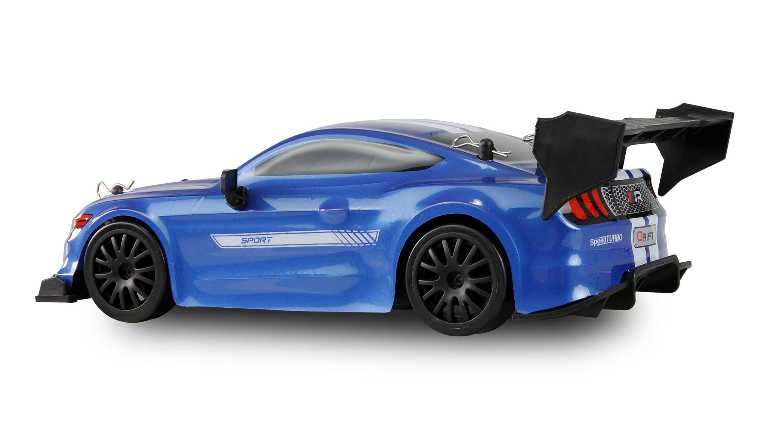 Voiture de course Drift 4WD 1/24 RTR bleu - 21111 - Breizh Modélisme.