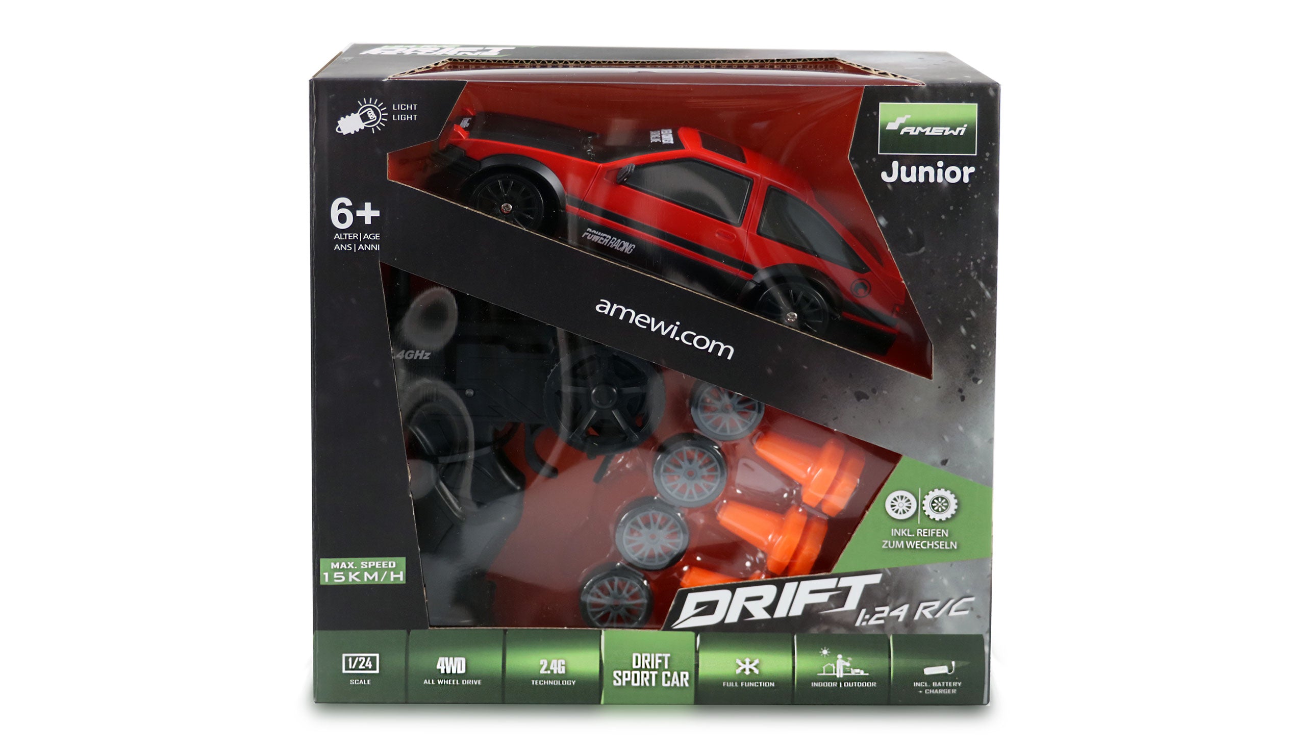 Voiture télécommandée RC SC24A01 Drift 1/24 - 21083 - Breizh Modélisme.