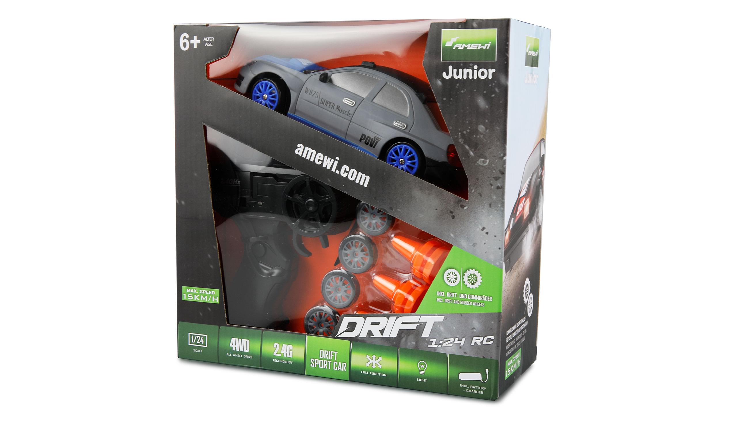 Voiture télécommandée RC SC24A06 Drift Car 1/24 - Breizh Modélisme.