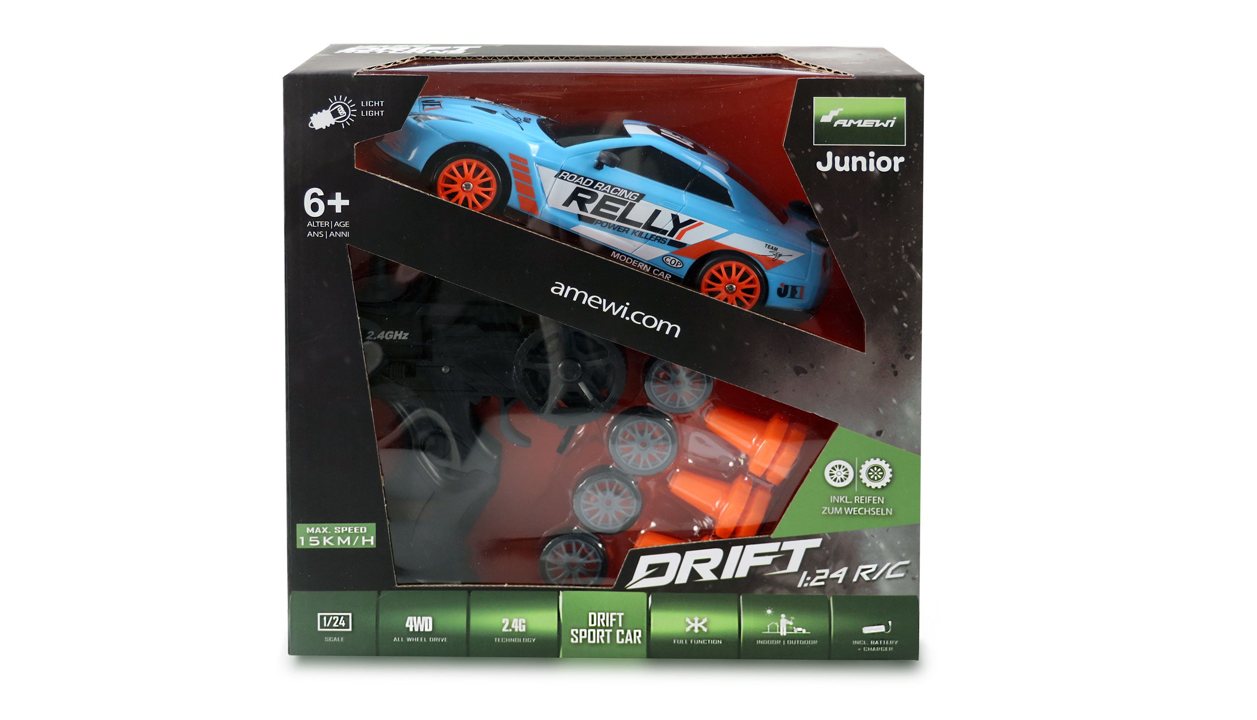Voiture télécommandée RC SC24A08 Drift Car 1/24 - Breizh Modélisme.