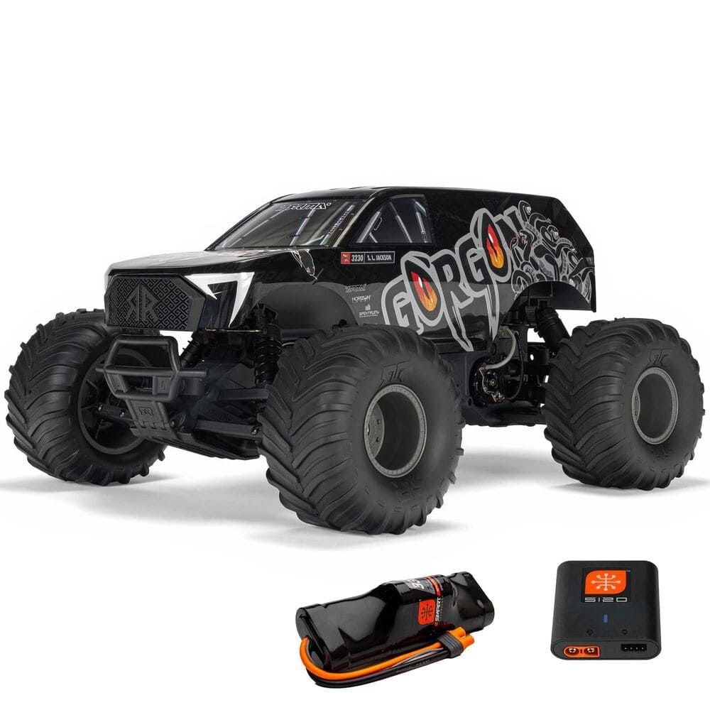 Arrma Gorgon 2WD MT 1/10 RTR gun métal ARA3230ST3