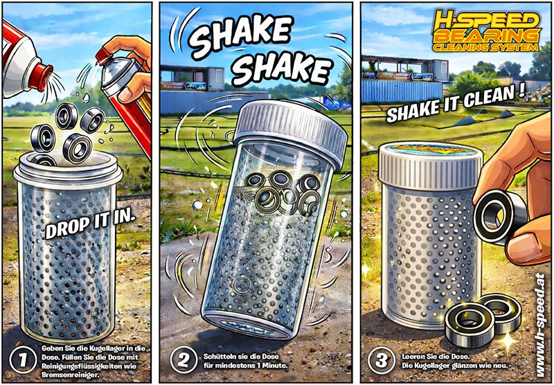 Nettoyage de roulements NEU (50 ml) H-SPEED - HSPZ013