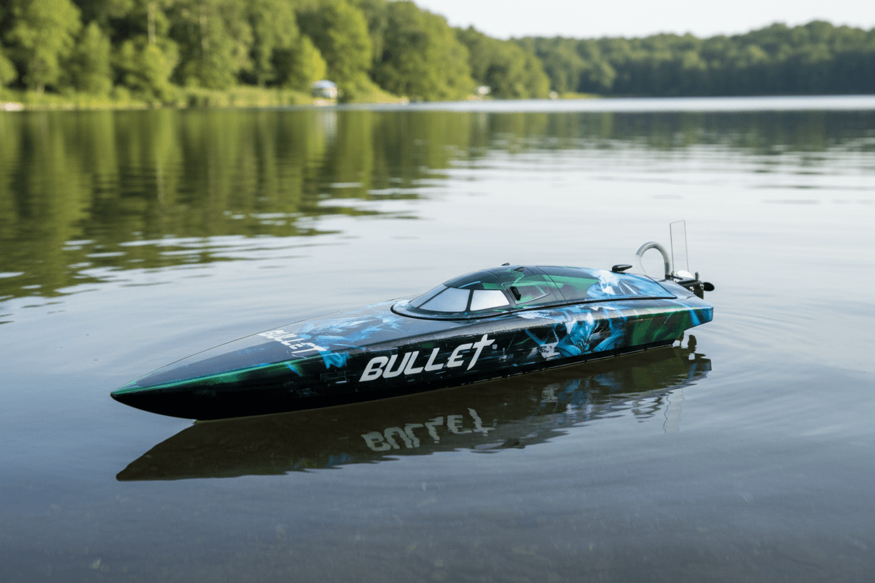 Bateau RC Joysway Bullet V4 740mm Brushless 4S 60km/h ARTR - 8301V4
