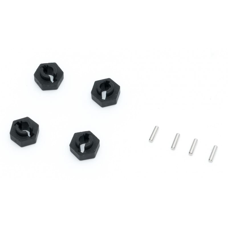 Adaptateur de roue hexagonale et goupille FCX24M - C3417 - Breizh Modélisme.