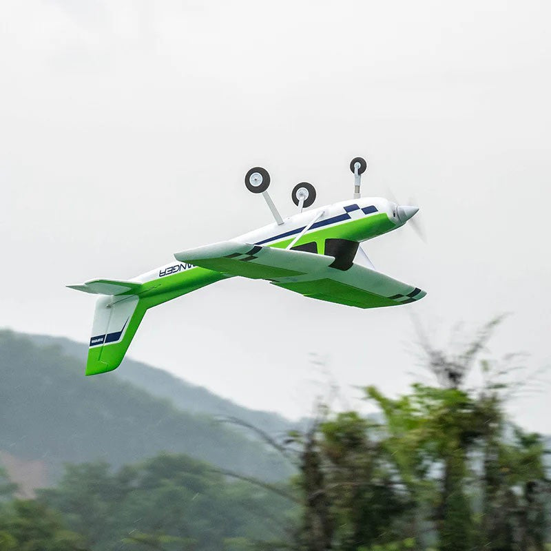 Avion FMS 1220mm Ranger V2 EP RTF avec reflex V3 vert - FMS147 - Breizh Modélisme.