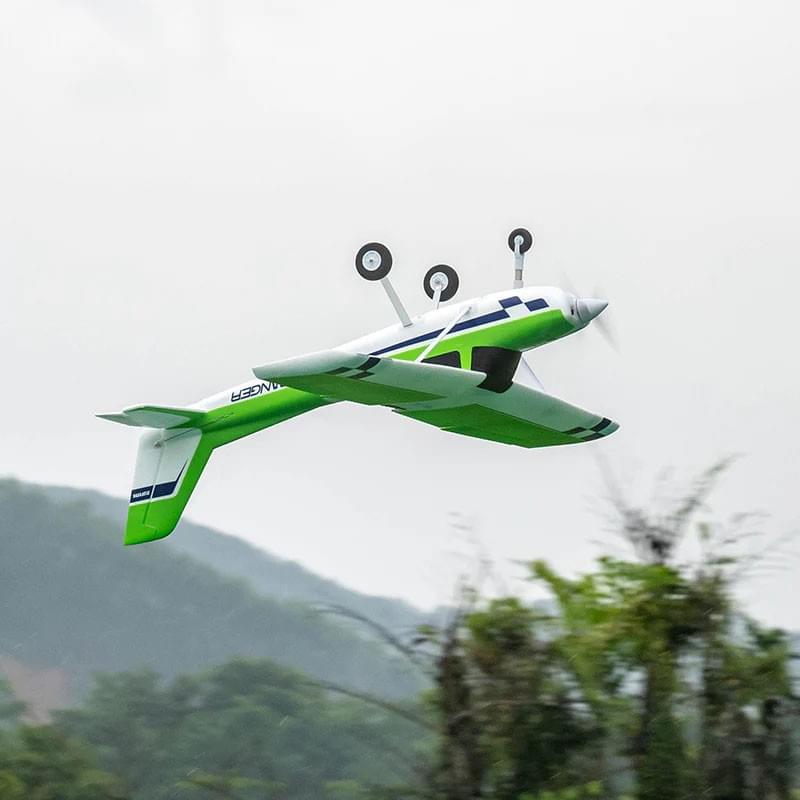 Avion FMS 1220mm Ranger V2 EP RTF avec reflex V3 vert - FMS147 - Breizh Modélisme.
