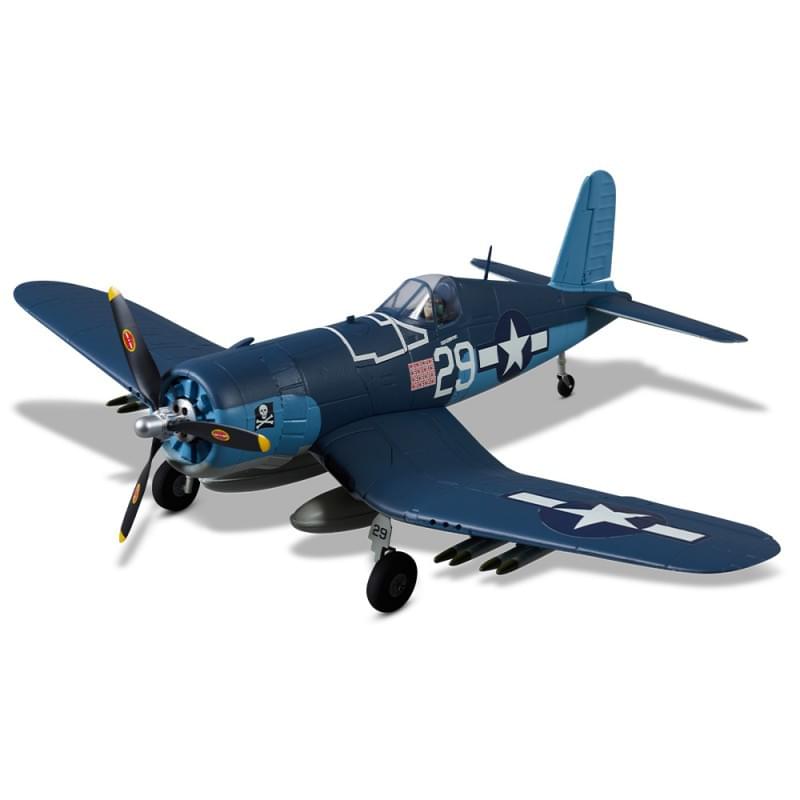 Avion RC 750mm F4U Corsair Warbird PNP kit DB001PB - Breizh Modélisme.
