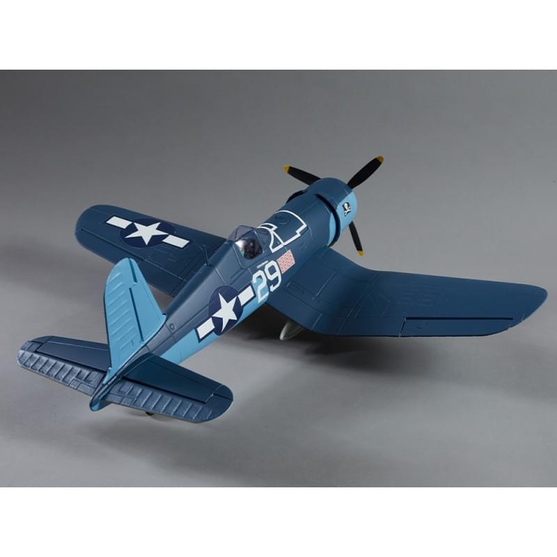Avion RC 750mm F4U Corsair Warbird PNP kit DB001PB - Breizh Modélisme.