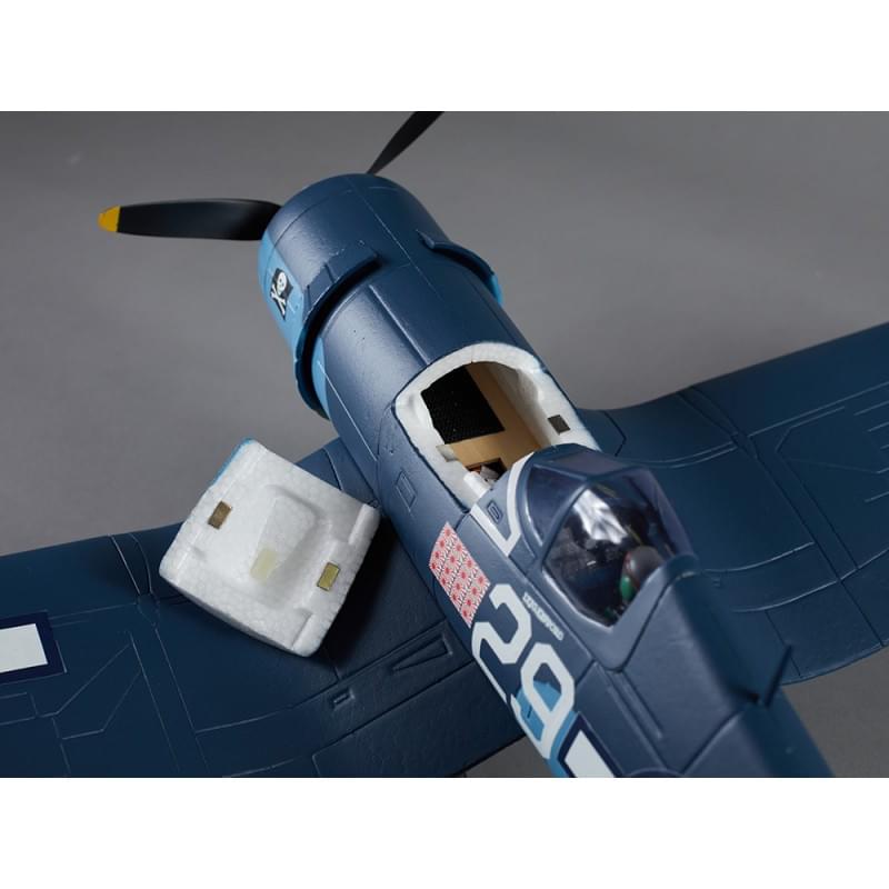 Avion RC 750mm F4U Corsair Warbird PNP kit DB001PB - Breizh Modélisme.