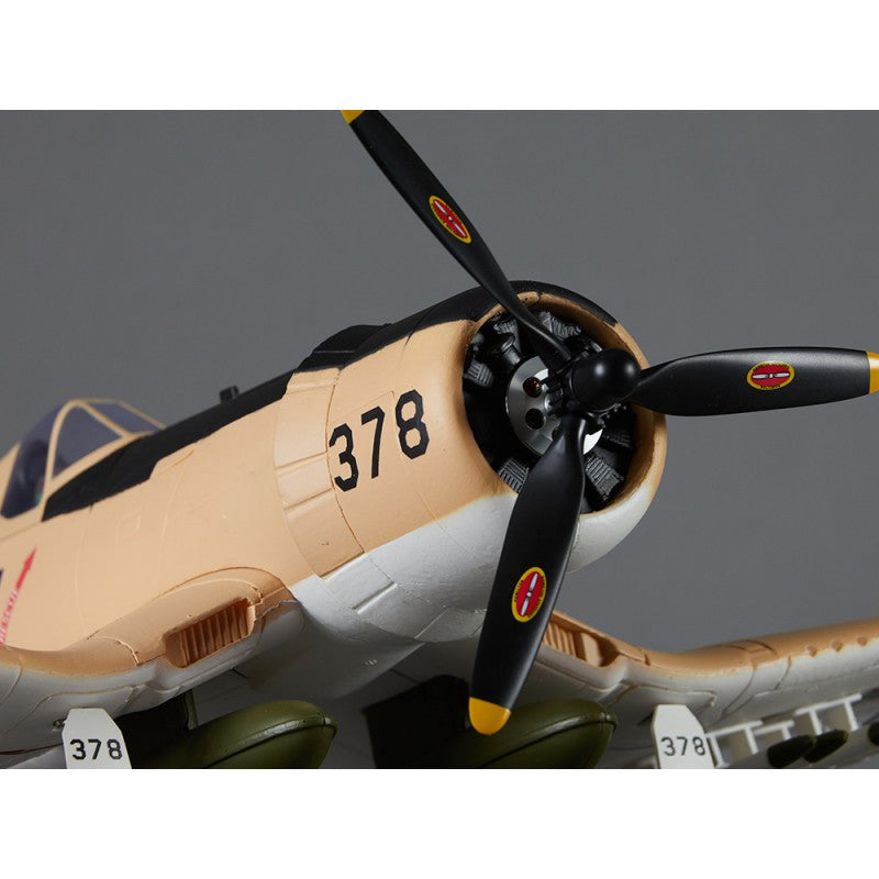 Avion RC 750mm F4U Corsair Warbird PNP kit DB002PG - Breizh Modélisme.