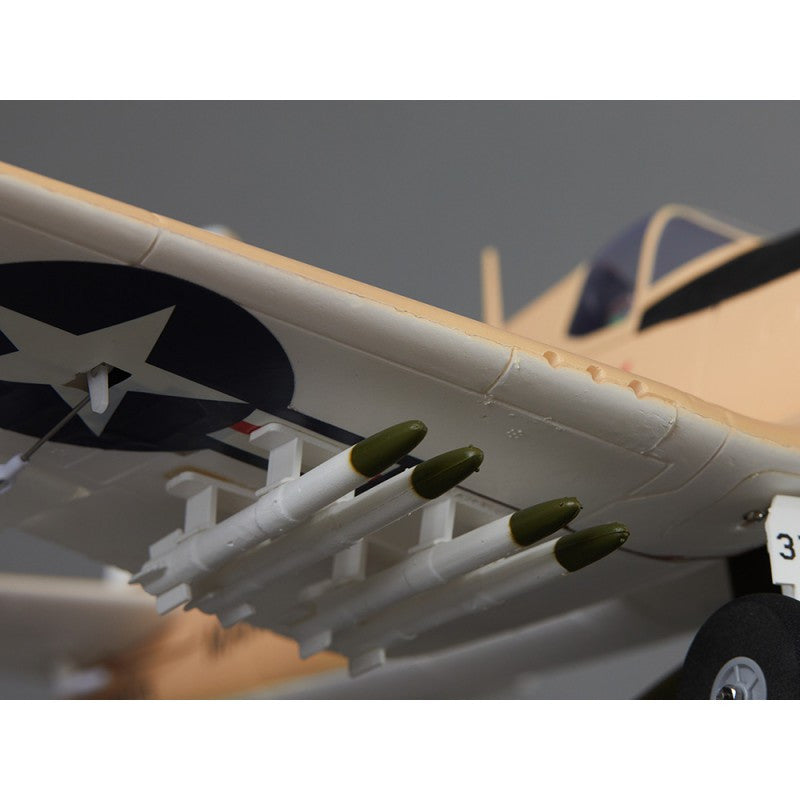 Avion RC 750mm F4U Corsair Warbird PNP kit DB002PG - Breizh Modélisme.