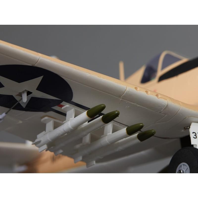 Avion RC 750mm F4U Corsair Warbird PNP kit DB002PG - Breizh Modélisme.