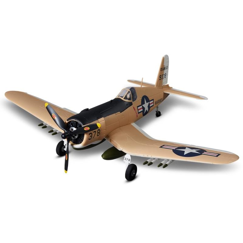 Avion RC 750mm F4U Corsair Warbird PNP kit DB002PG - Breizh Modélisme.