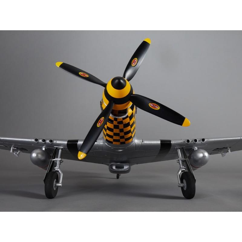 Avion RC 750mm P-51D Mustang Warbird PNP kit DB003PG - Breizh Modélisme.