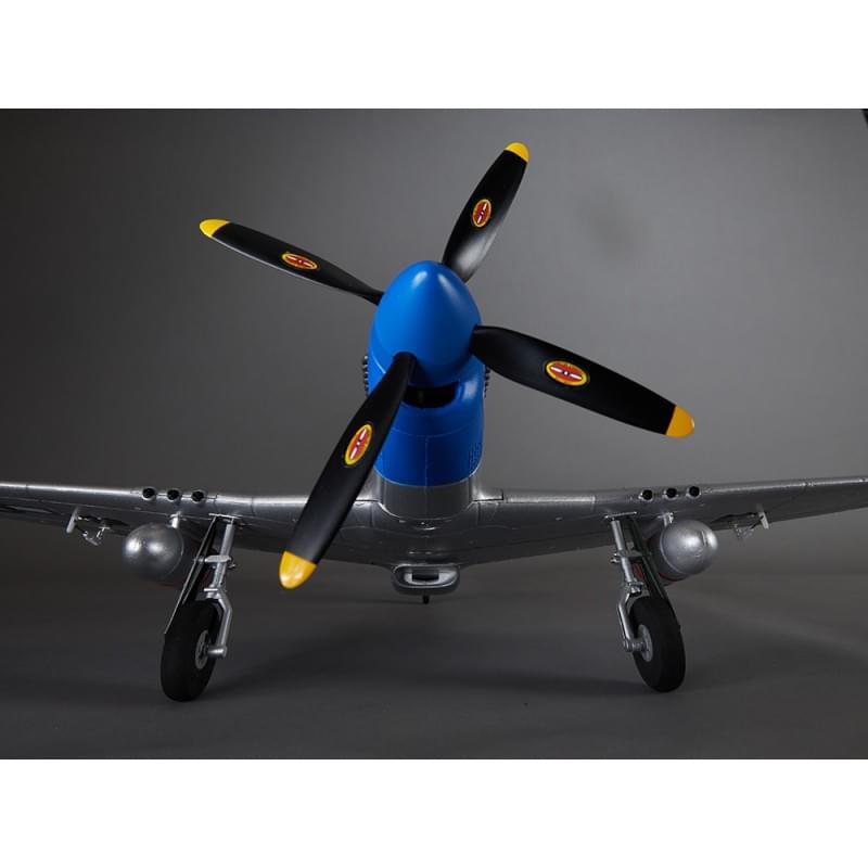 Avion RC 750mm P-51D Mustang Warbird PNP kit DB004PB - Breizh Modélisme.
