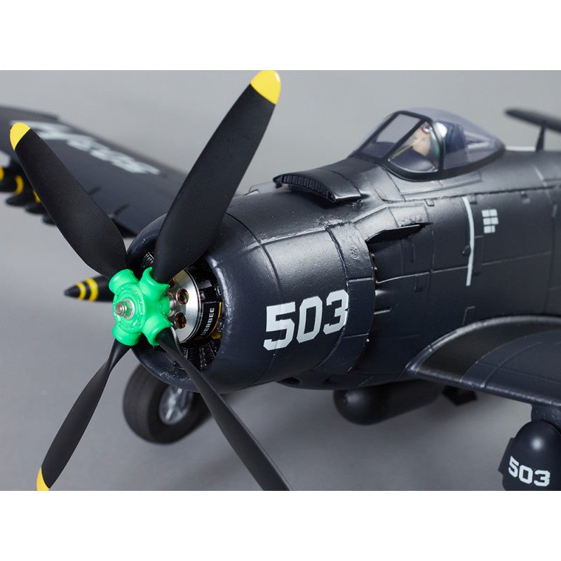 Avion RC 800mm A1 Skyraider Warbird PNP kit DB005PB - Breizh Modélisme.