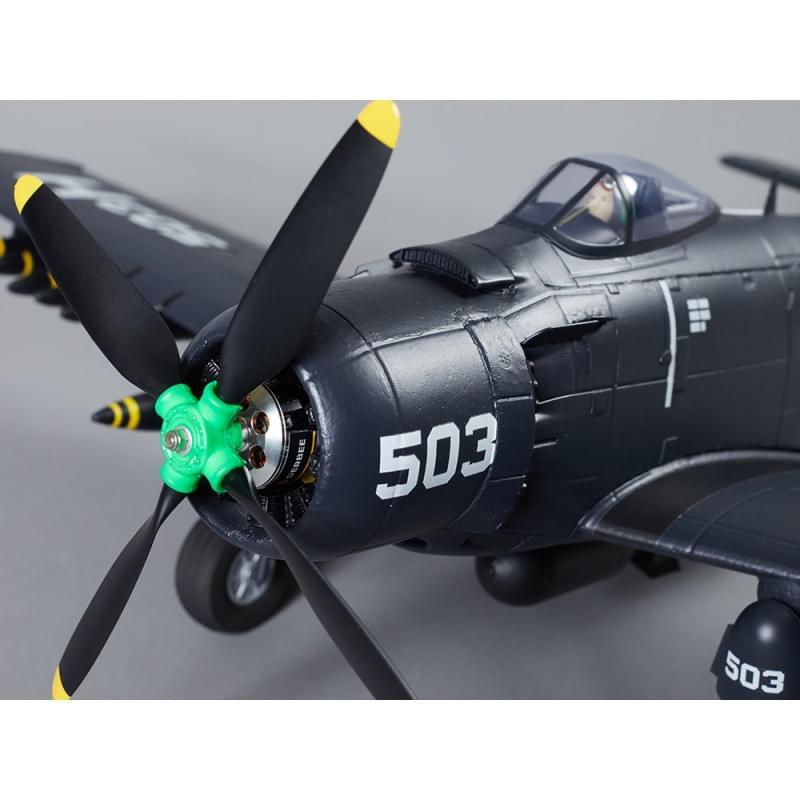 Avion RC 800mm A1 Skyraider Warbird PNP kit DB005PB - Breizh Modélisme.