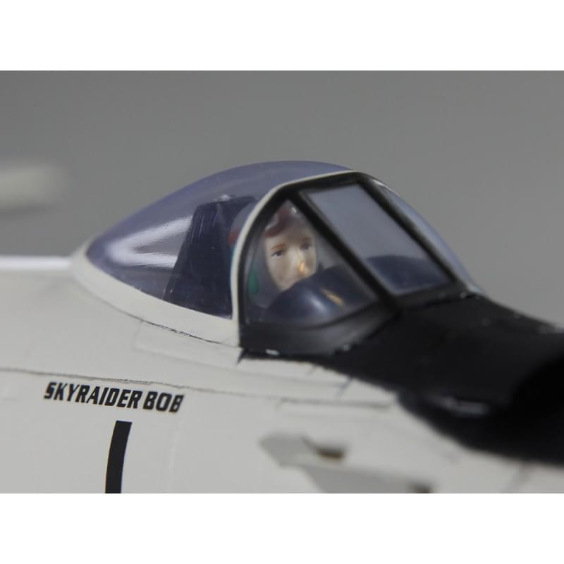 Avion RC 800mm A1 Skyraider Warbird PNP kit DB006PG - Breizh Modélisme.