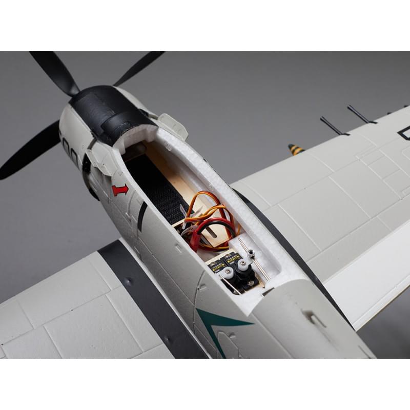 Avion RC 800mm A1 Skyraider Warbird PNP kit DB006PG - Breizh Modélisme.