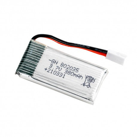 Batterie lipo 3.7V 380mah Battery (JST plug) - EPBAT01 - Breizh Modélisme.