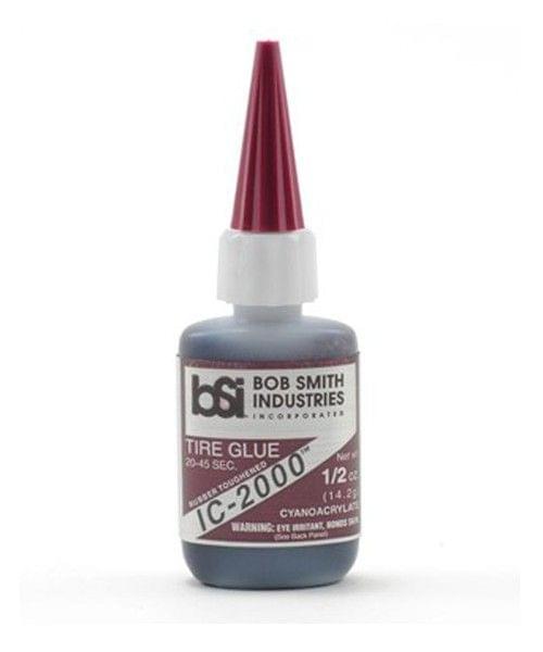 Colle cyanoacrylate IC-2000 renforcé en caoutchouc noir 14 g (1/2) - BSI117 - Breizh Modélisme.