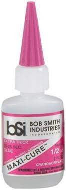 Colle Cyanoacrylate Maxi Cure extra épais 14 g (1/2 oz) - BSI111 - Breizh Modélisme.