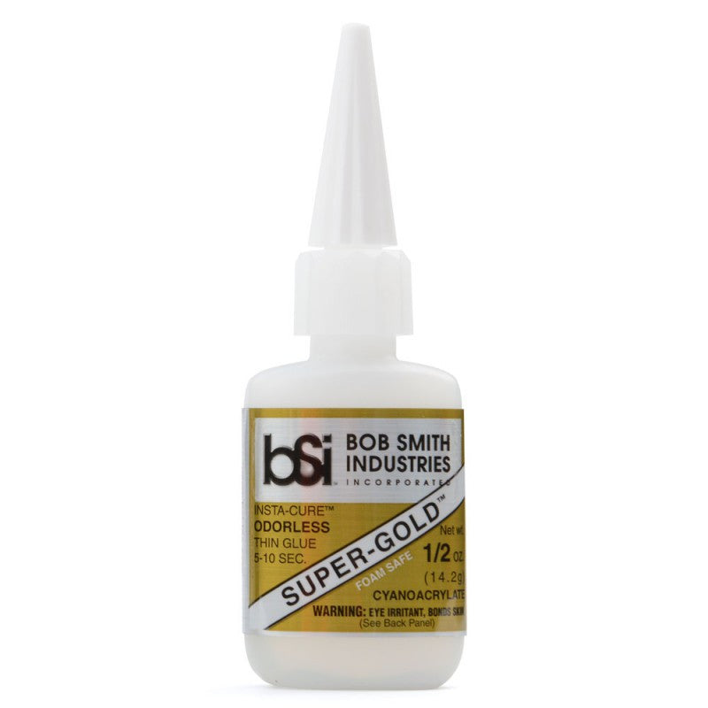 Colle fine de cyanoacrylate Super-Gold 14 g (1/2 oz) - BSI121 - Breizh Modélisme.